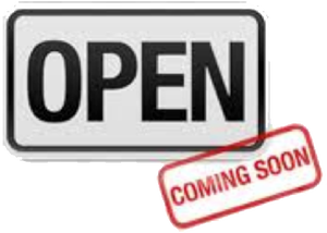 Opening Soon Sign